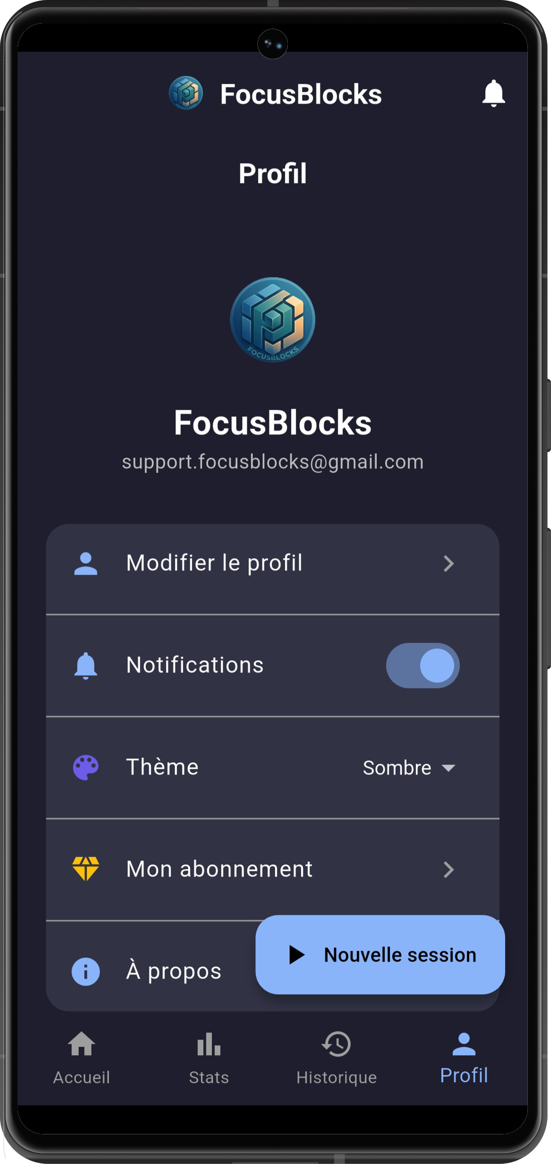 Profil FocusBlocks